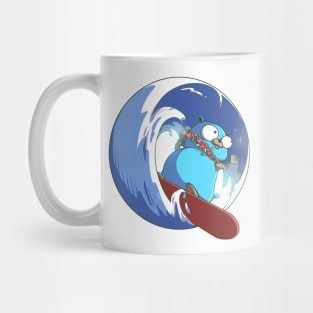 Golang Gopher Go Surfing Mug